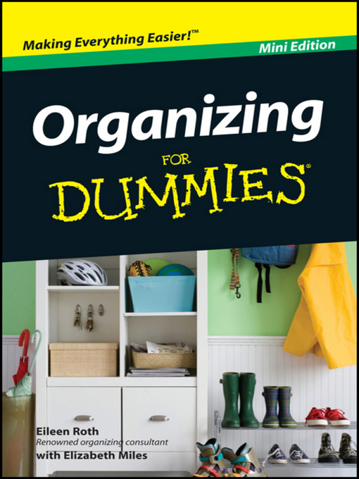 Title details for Organizing For Dummies by Eileen Roth - Wait list